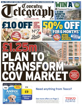 Cover of Coventry Telegraph