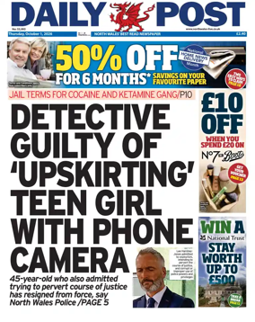 Cover of Daily Post (North Wales)