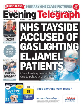 Cover of Evening Telegraph (First Edition)