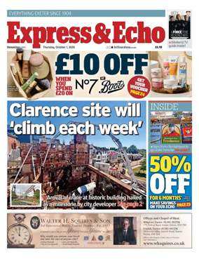 Cover of Express & Echo (City & East Devon Edition)