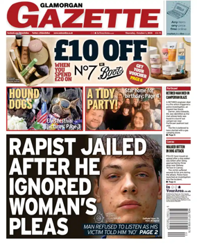 Cover of Glamorgan Gazette