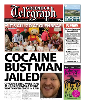 Cover of Greenock Telegraph