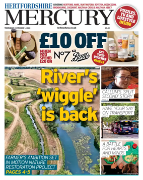 Cover of Hertfordshire Mercury
