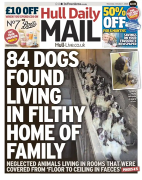 Cover of Hull Daily Mail