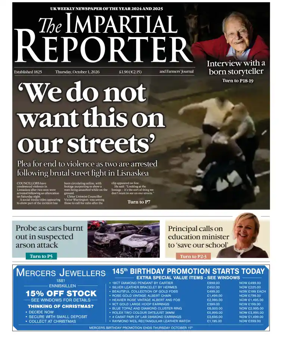 Cover of Impartial Reporter