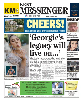 Cover of Kent Messenger Maidstone
