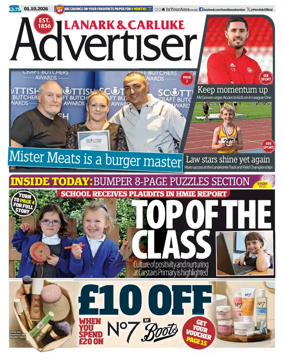 Cover of Lanark & Carluke Advertiser