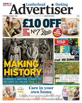 Cover of Leatherhead & Dorking Advertiser