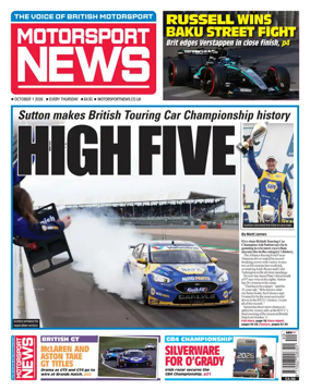 Cover of Motorsport News
