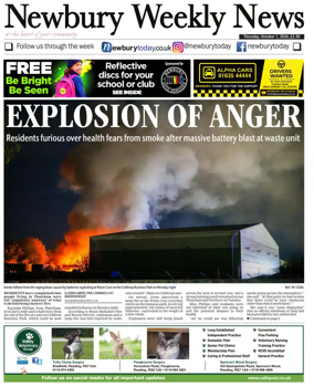 Cover of Newbury Weekly News