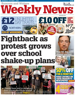 Cover of Runcorn & Widnes Weekly News