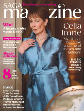 Cover of Saga Magazine