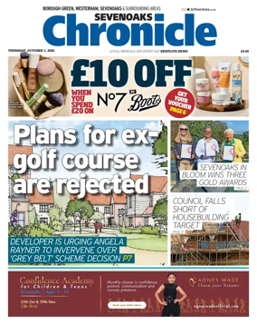 Cover of Sevenoaks Chronicle