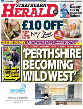 Cover of Strathearn Herald