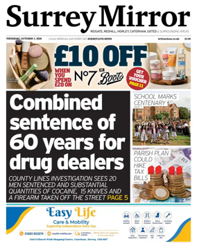 Cover of Surrey Mirror