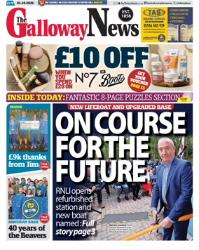 Cover of The Galloway News