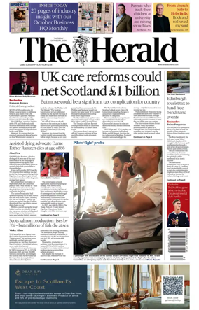 Cover of The Herald (Scotland)