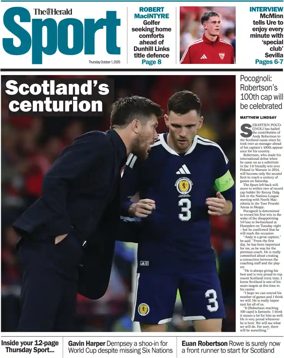 Cover of Herald Sport