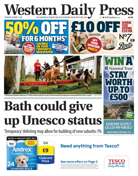 Cover of Western Daily Press