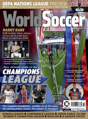 Cover of World Soccer