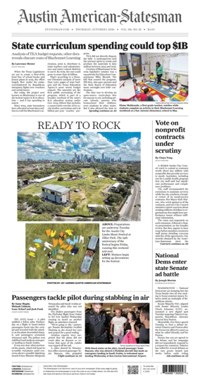 Cover of Austin American-Statesman