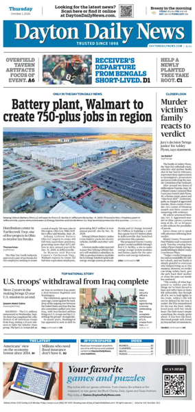 Cover of Dayton Daily News