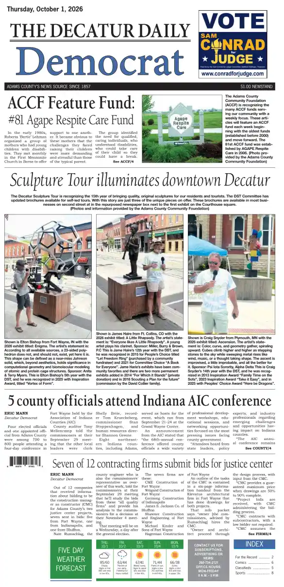 Cover of The Decatur Daily Democrat