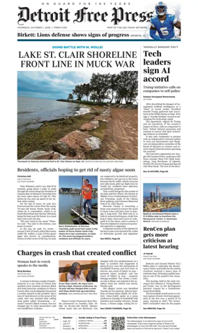 Cover of Detroit Free Press
