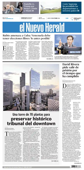 Cover of El Nuevo Herald