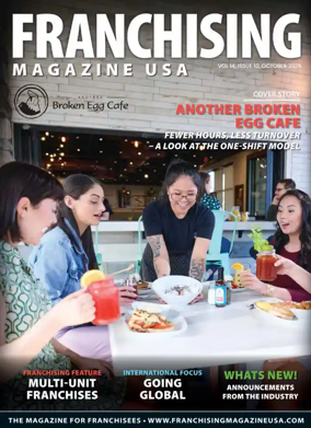 Cover of Franchising Magazine USA