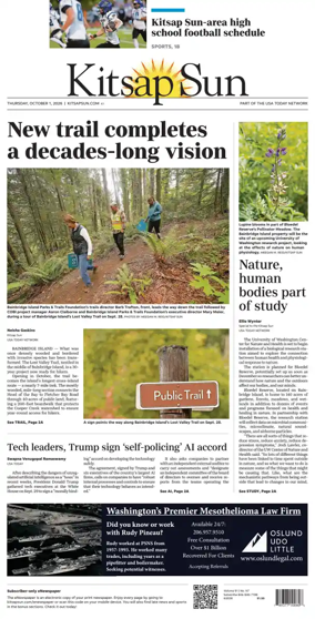 Cover of Kitsap Sun