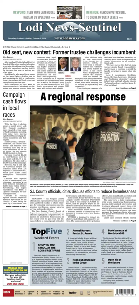 Cover of Lodi News-Sentinel