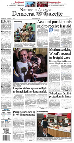 Cover of Northwest Arkansas Democrat-Gazette