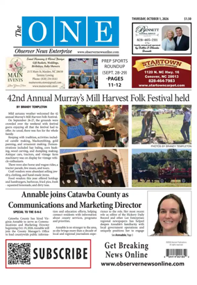Cover of Observer News Enterprise