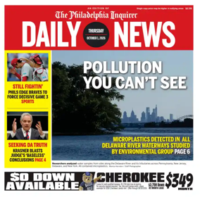 Cover of Philadelphia Daily News