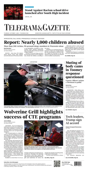 Cover of Telegram & Gazette