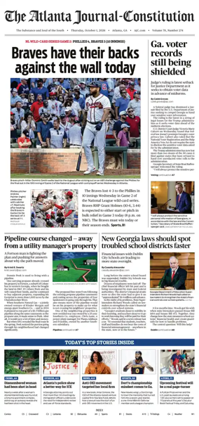 Cover of The Atlanta Journal-Constitution