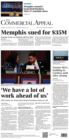 Cover of The Commercial Appeal