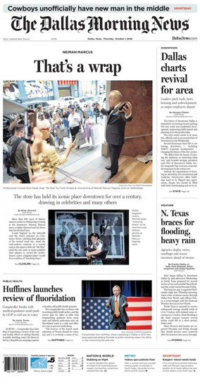 Cover of The Dallas Morning News