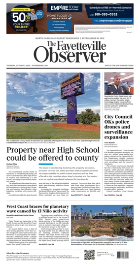 Cover of The Fayetteville Observer