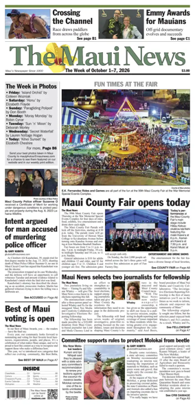Cover of The Maui News