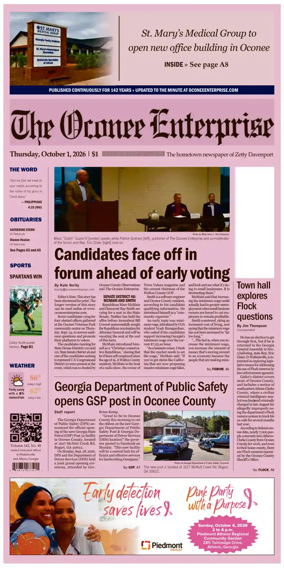 Cover of The Oconee Enterprise