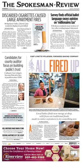Cover of The Spokesman-Review (Spokane)