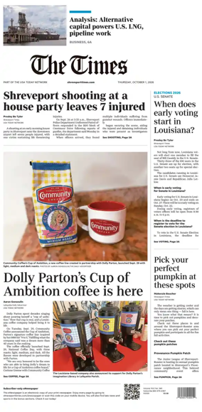 Cover of The Times (Shreveport)