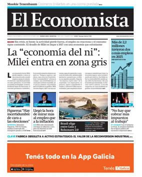 Cover of El Economista (Argentina)