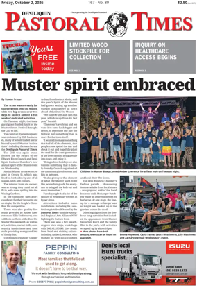 Cover of Deniliquin Pastoral Times