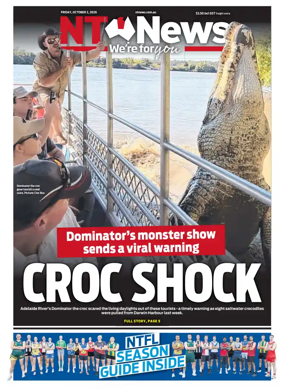 Cover of NT News