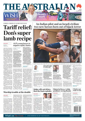 Cover of The Australian