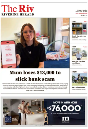 Cover of The Riverine Herald