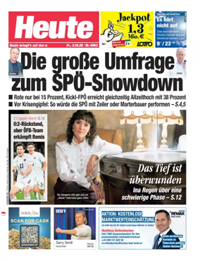 Cover of Heute - Oberosterreich Ausgabe